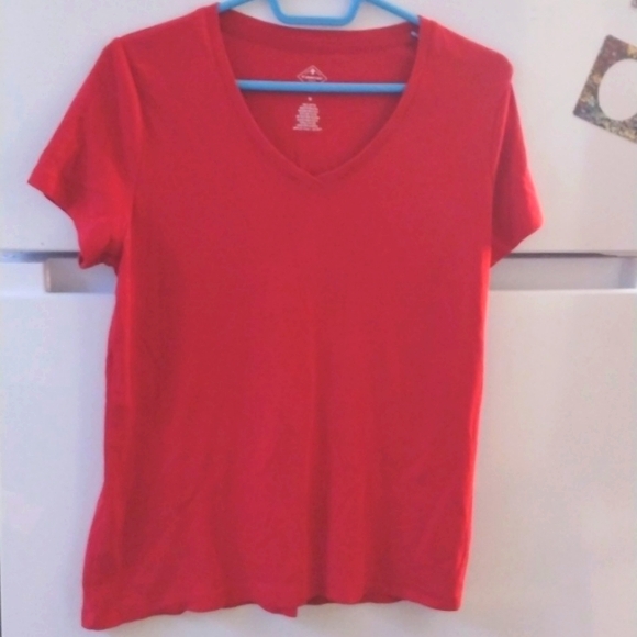 Women's St. Johns Bay short sleeve top size M - Picture 4 of 6